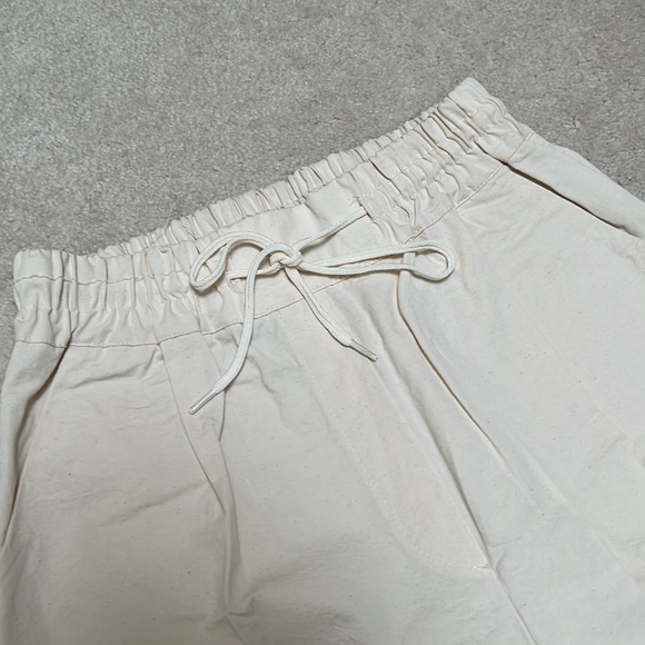 High waisted beige pants - Picture 2 of 8